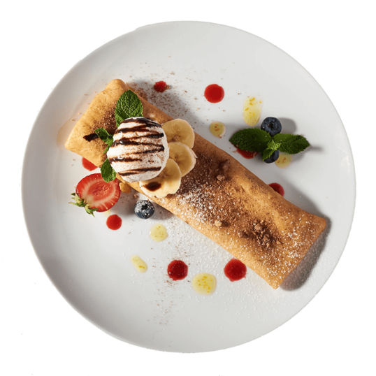 З бананом та шоколадом